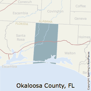 okaloosa county florida estate real map